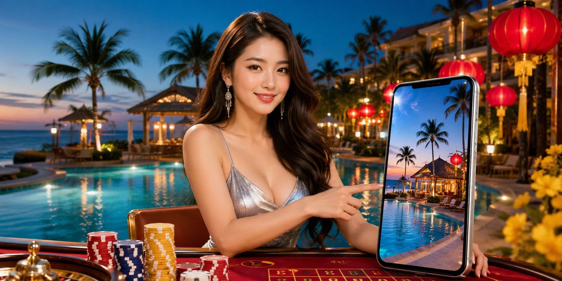 Không khí lễ hội thể thao và giải trí trực tuyến tại Mũi Né qua thiết bị di động